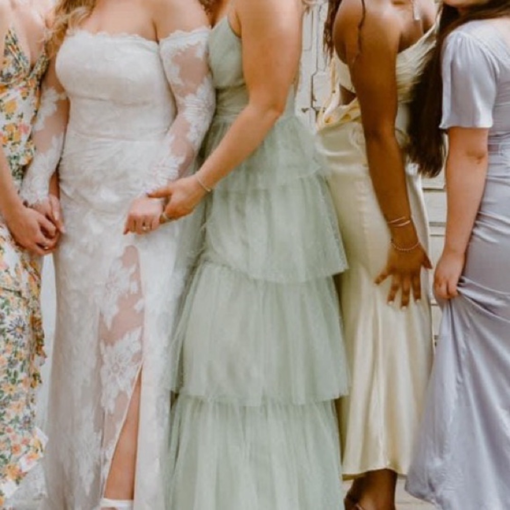 Symphony Light Green Dress